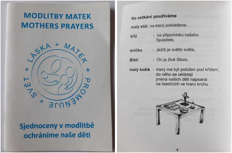 Modlitby matek brožura