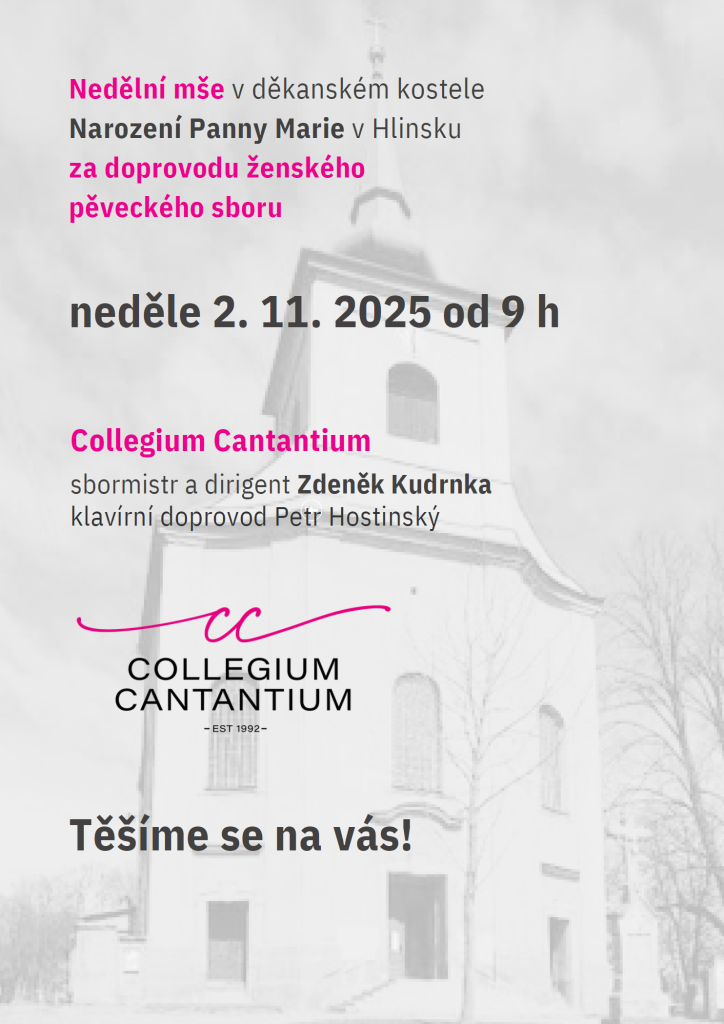 Collegium Cantantium 2. 11. 2025 Hlinsko