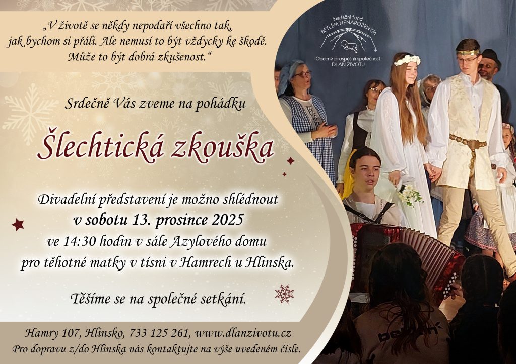 pohádka Hamry 13. 12. 2025