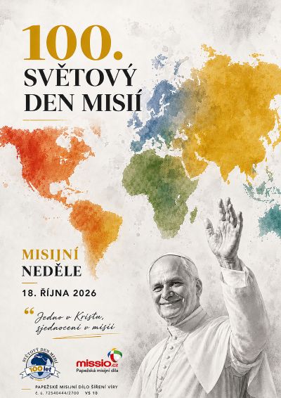 100. Misijní neděle 2026 plakát
